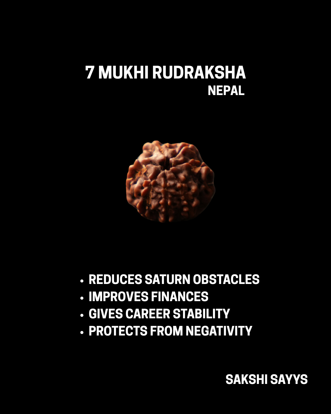 7 MUKHI RUDRAKSHA