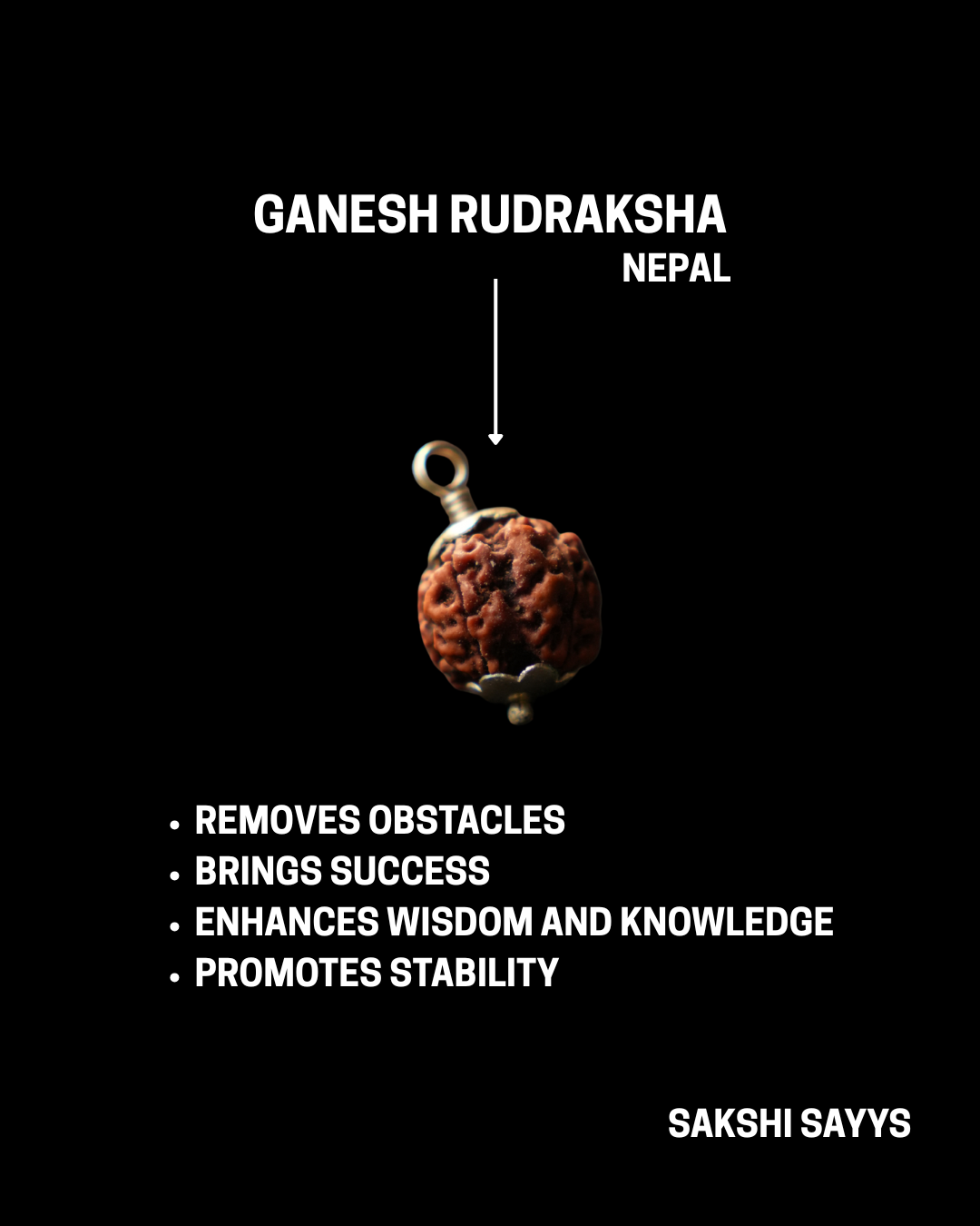 GANESH RUDRAKSHA